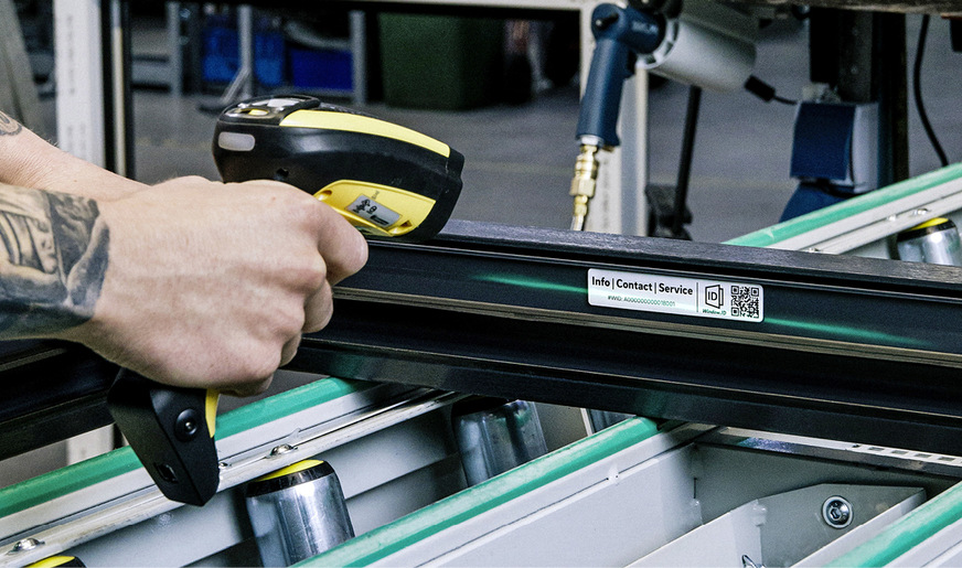 Scannt der Verarbeiter den QR-Code, erstellt der Window.ID Matcher einmalig einen „elektronischen Fingerabdruck“ des Fensters.