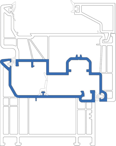 iCOR: Baukastensystem für ganz verschiedene Fenster- und ­Türprofile.