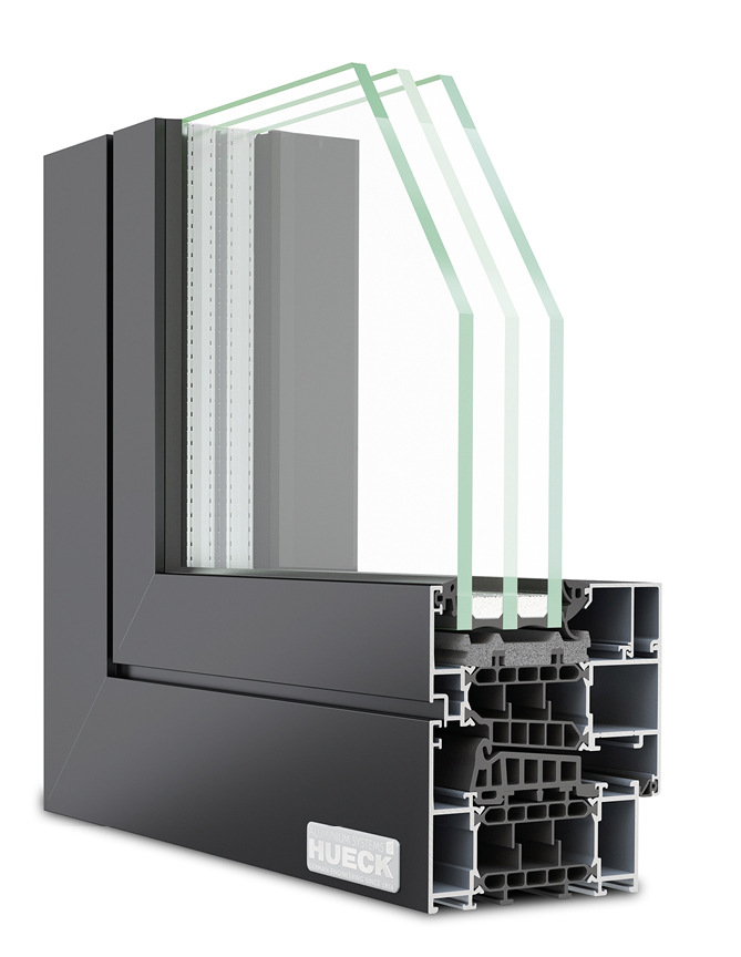 Auch vom System Hueck Lambda WS 090 liegen bereits BIM Daten vor.