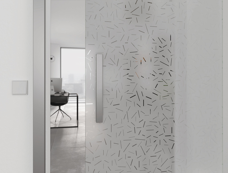 Ganz neu und bereits über das Prüm-Lager verfügbar: das Siebdruck-Glas Strato.