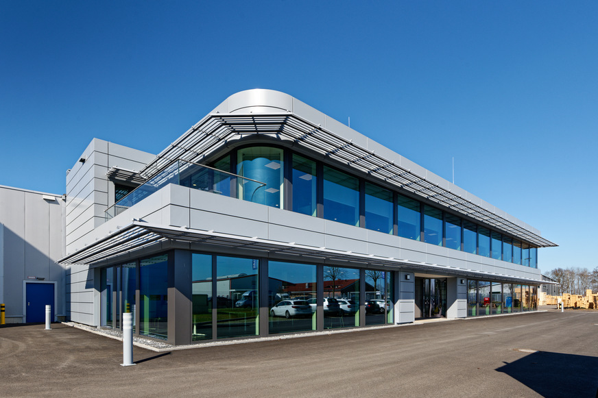 Ansprechende Architektur: Der neue Verwaltungsbau von Finiglas