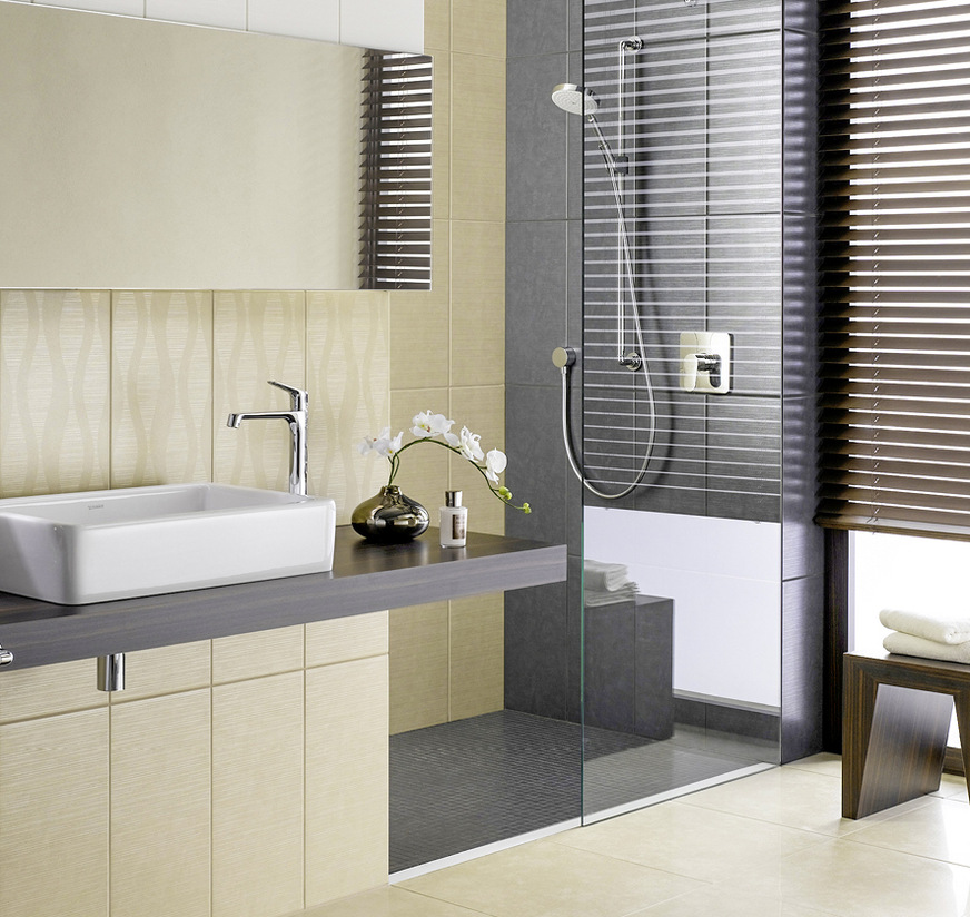 Timeless eignet sich speziell für den Duschbereich, auch in Hotels. Die patentierte Beschichtung kommt ohne schädliche Chemikalien aus.