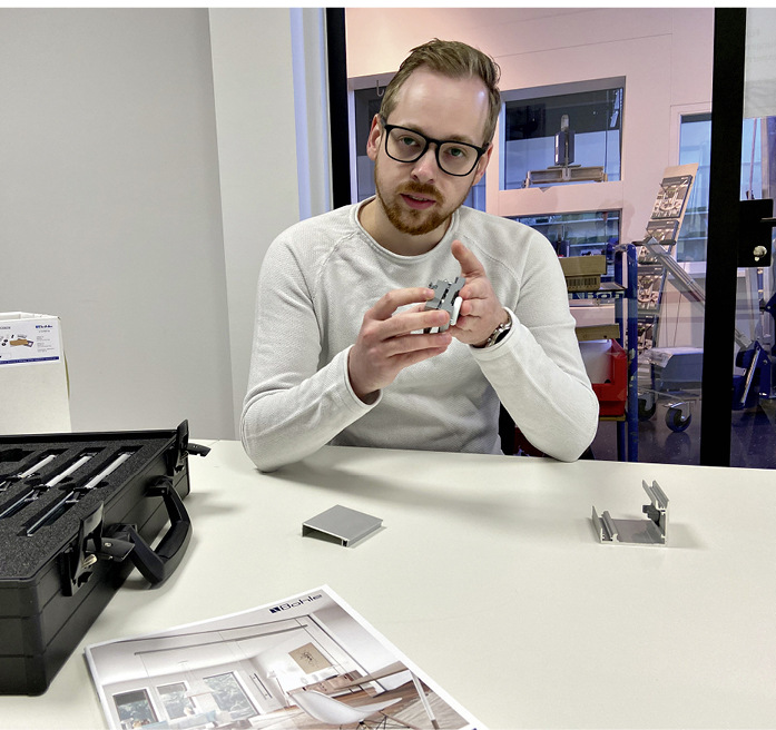 Jakob van de Venn, Produktmanager Beschlag bei Bohle