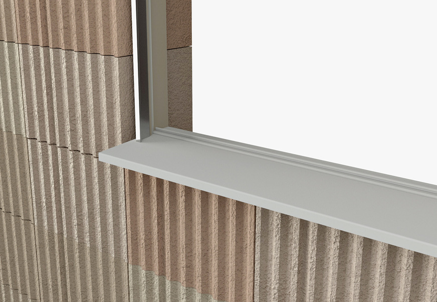 Die Analogie im Fensterbau: Zunächst erfolgt der ­präzise Einbau der&nbsp;Vorab-Zargen.