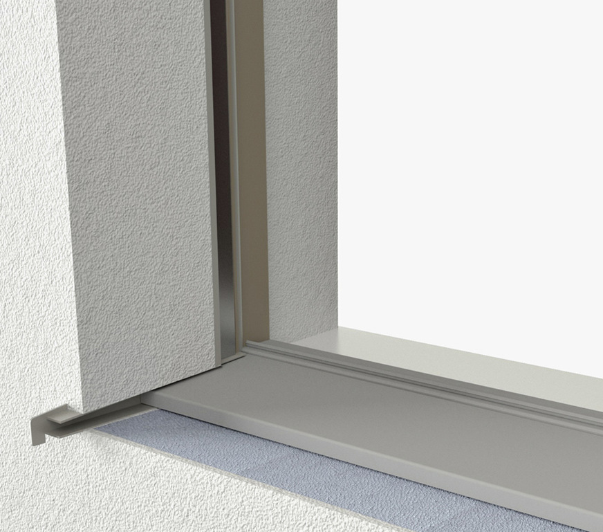 Alle Putz- und Trocken­bauarbeiten können auch hier ­erledigt ­werden, ohne Fenster zu&nbsp;beschädigen.