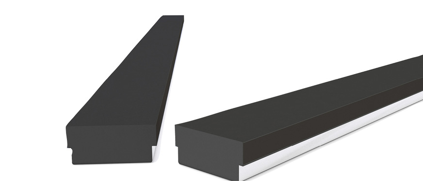 Der neue Abstandhalter Super Spacer T-Spacer SG besitzt größere Flächen für die Anbringung der Primärdichtung.