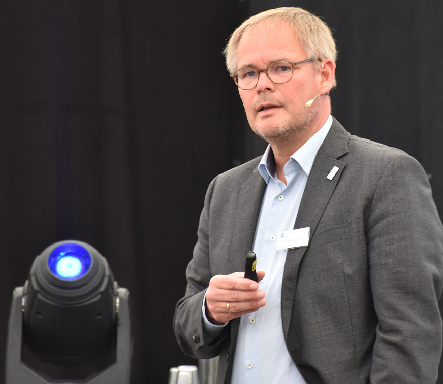 Frank Lange vom VFF auf den Veka Zukunftstagen.