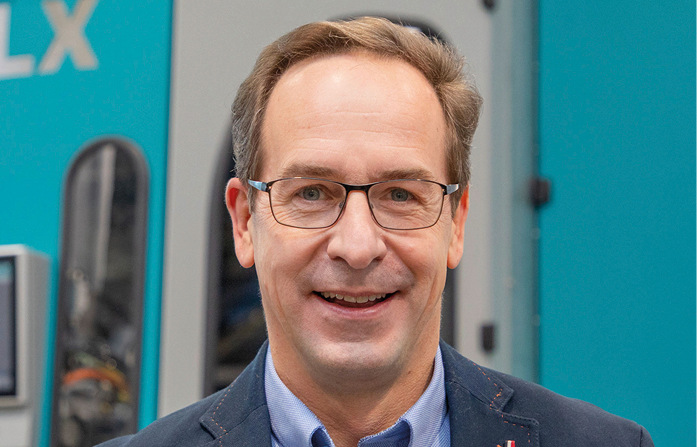 Horst Schraml, Geschäftsführer der Schraml Glastechnik, die Teil der Lisec-Gruppe ist.