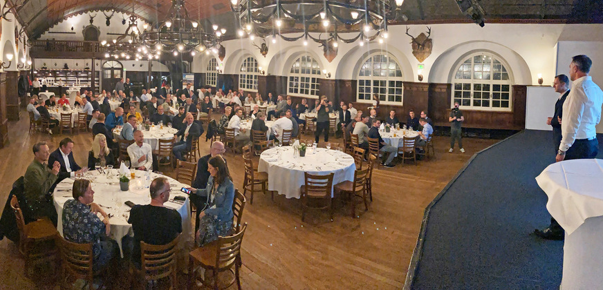 Gelungene Abendveranstaltung im Stiegl-Keller in Salzburg.