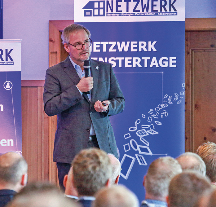 VFF-Geschäftsführer Frank Lange auf den Netzwerk Fenstertagen 2022