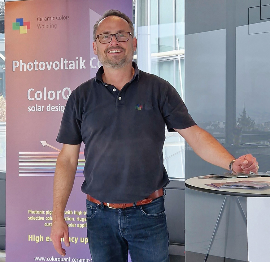 Holger Geisler, CEO der Ceramic Colors Wolbring GmbH
