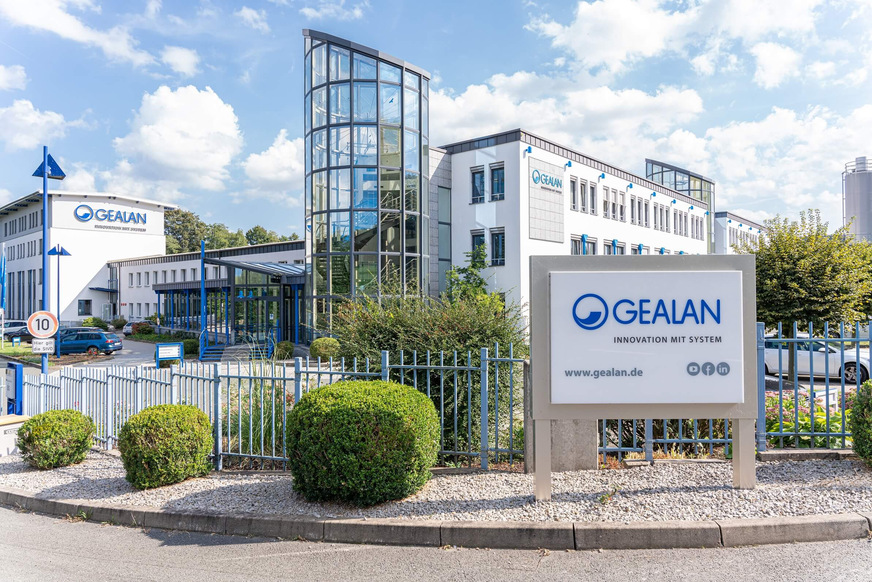 Der Gealan-Stammsitz in Oberkotzau.