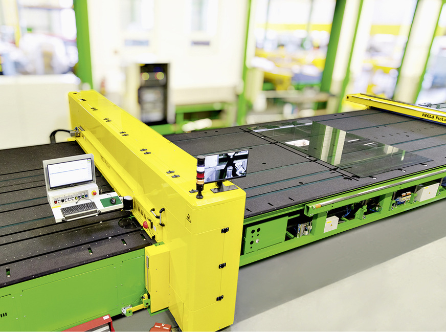 Die ProLam LSR mit Laserdiodenheizung erzielt 20% mehr Produktivität beim Scheibendurchsatz sowie eine verbesserte Kantenqualität.