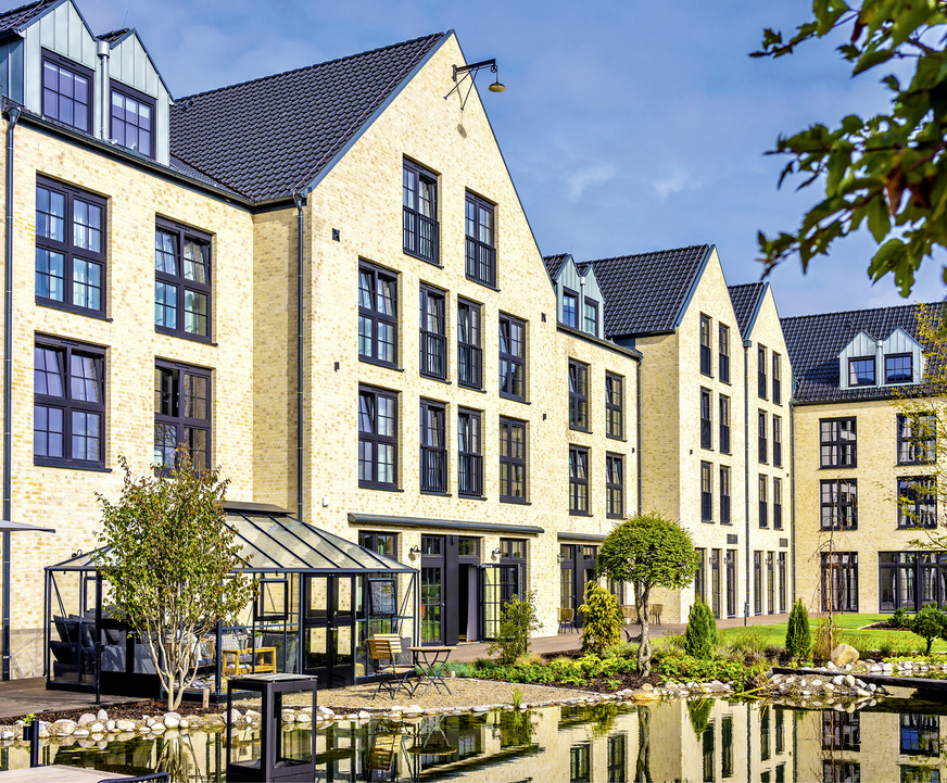 Das River Loft Hotel & Spa, Brunsbüttel liegt 400 Meter vom Nord-Ostsee-Kanal entfernt direkt am Fluss Braake.