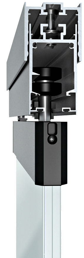 Das Schiebe-System ­Proline T ist Teil der ­neuen Systemfamilie Proline, die&nbsp;u. a. Verbesserungen beim Schallschutz und Windlast mit sich bringt .