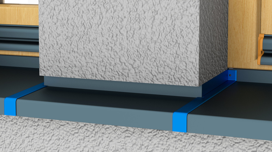 Modulares System mit Standardbauteilen von BUG bildet die BUG Pfeileraussparung P 500.