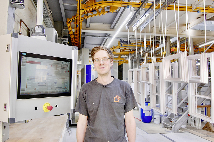 Auf dem Weg zur Industrie 4.0: Der Leitrechner bildet die Basis für optimierte Arbeits- und Fertigungsprozesse.