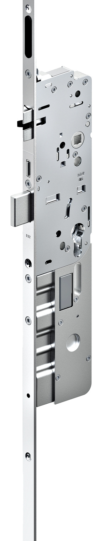 Weil der Motor direkt am ­Hauptschlosskasten sitzt und der ­Anpressdruck mechanisch und getrennt von der motorischen Verriegelung erfolgt, ist das Schloss herausragend schnell, ­sicher und dicht.