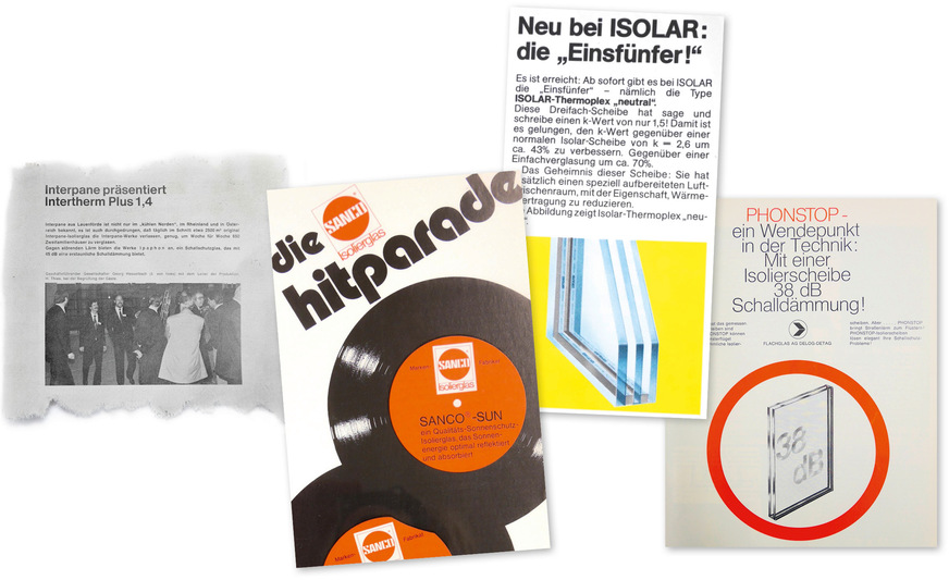 Schallmauer geknackt: Interpane ­ent­wickelte erstmals ein ISO mit einem&nbsp; damals sehr guten K-Wert von 1,4