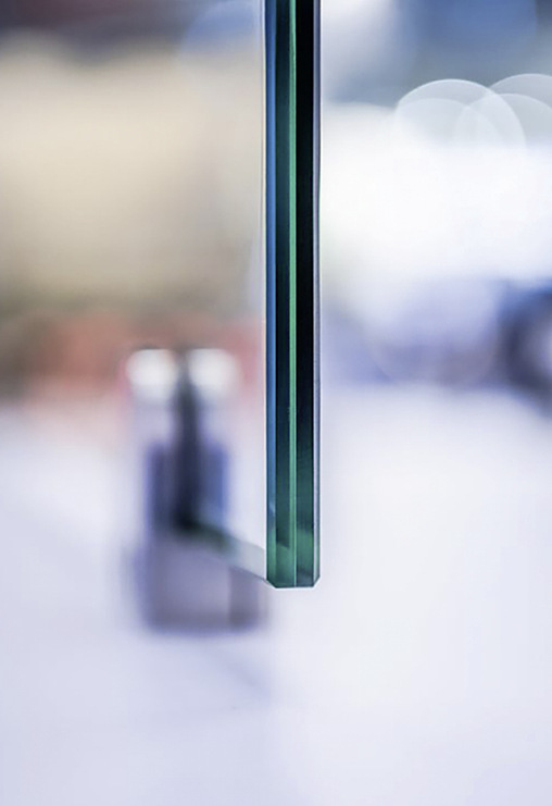 Ein Schritt nach vorne: Hier ein nur 6 mm dickes Fineo Vakuum-Isolierglas