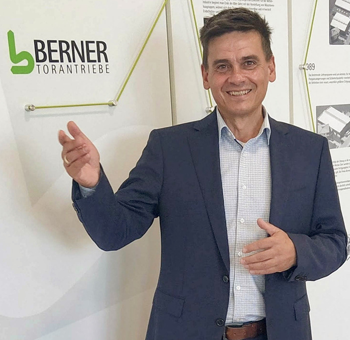 Frank Kiefer, Geschäftsführer Berner Torantriebe.