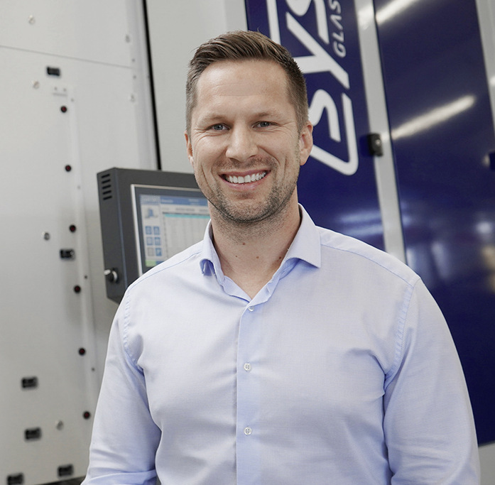 Daniel Freund ist als dritte Generation im Unternehmen. Er ist heute Teil der Geschäftsführung und entscheidet bei Anlageninvestitionen mit.