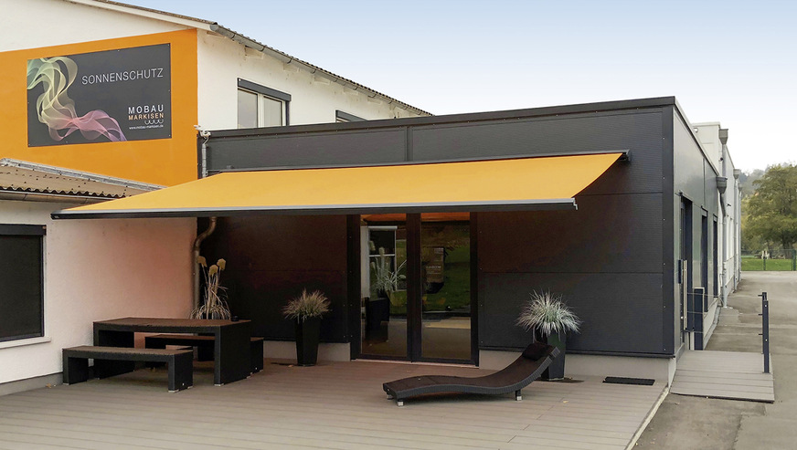 Mobau-Markisen liegt im hessischen Melsungen und zählt sich zu den kleinen aber feinen Herstellern von Sonnenschutzprodukten.