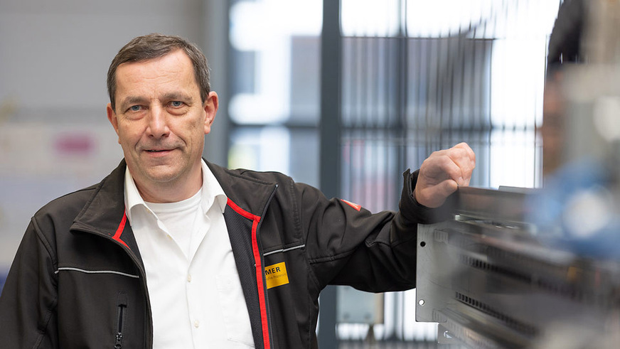 Roland Vogt, Mitglied der Geschäftsleitung Schirmer Maschinen GmbH