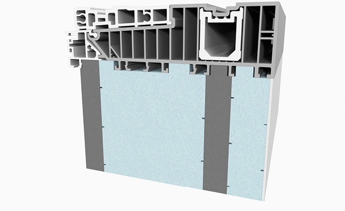 Als wärmedämmende Lösung für Unterbau und Rahmenverbreiterung verbindet ProfileTec von Stadur beste Dämmwerte mit hoher Funktionalität, Sicherheit und Lebensdauer.