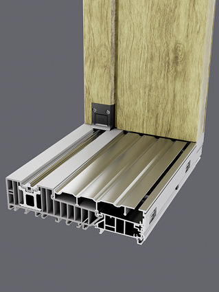 Die ECO&nbsp;PASS 0-mm-­Bodenschwelle ­wurde nach den ­Regularien der MO-01/1 vom ift ­Rosenheim auf ­Dichtheit ­geprüft und bürgt für ­einen hochwertigen ­Bauanschluss.