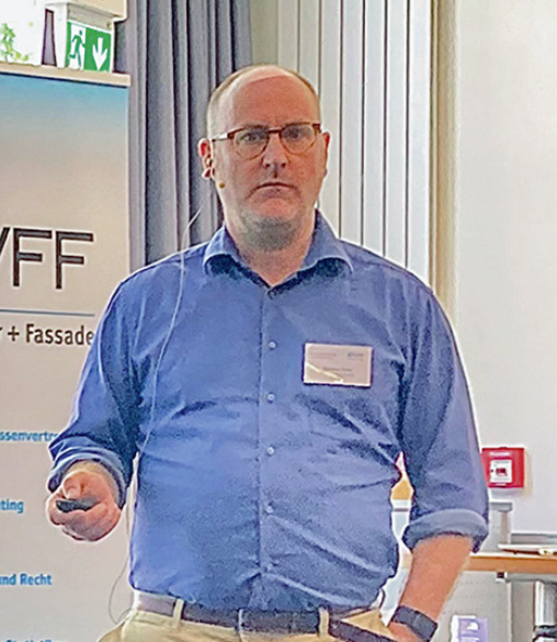 Hannes Fehr, leadvolution GmbH, ­verdeutlichte in seinem Vortrag die wachsende Bedeutung digitaler Unterstützung in der Kundenansprache und Lead-Generierung.
