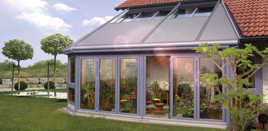 Warema fertigt für außergewöhnliche Geometrien wie zum Beispiel Dreiecke, ­Trapeze oder Walmdächer auch Sonderlösungen an.