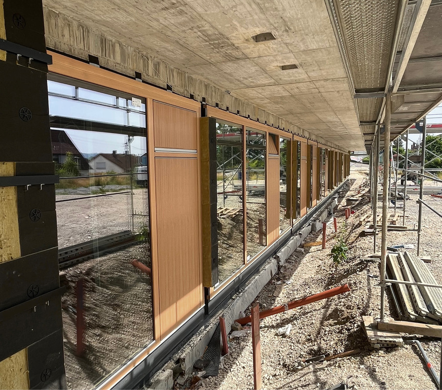 Beim Kinderhaus in ­Nürtingen sorgen Fenster­falzlüfter von ­regel-air für frische Luft in den Räumen.