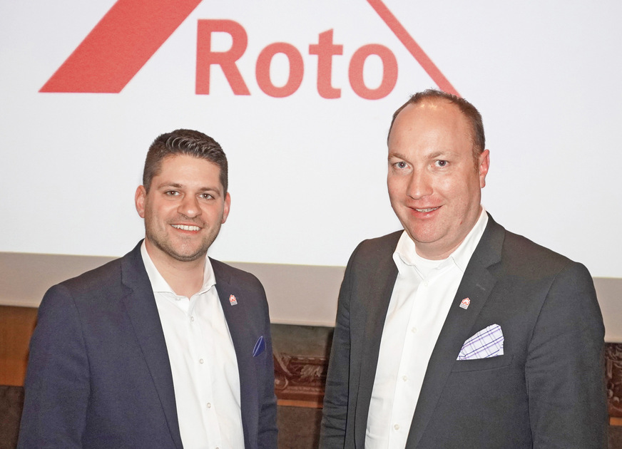 Das Management der Roto Frank Professional Service GmbH wird erweitert: Dr. Christian Faden (42) (rechts/links im Bild) wird ab 1.4.2024 die Position des Vorsitzenden der Geschäftsführung übernehmen. Simon Weinmann (35) übernimmt zum gleichen Stichtag die neu geschaffene Position des CFO.