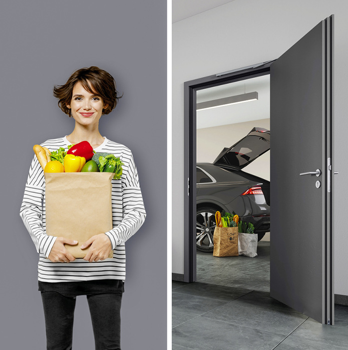 Die Funktionstüren sind mit farblich abgestimmter oder farblich angelehnter Premiumkante erhältlich.