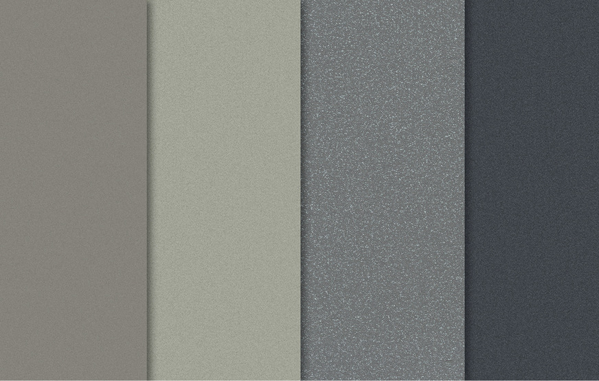 Grau ist der Trend am Fensterprofil – die mattex Außenfolie macht dort durch ihre äußerst matte und ­unempfindliche Oberfläche eine gute Figur.