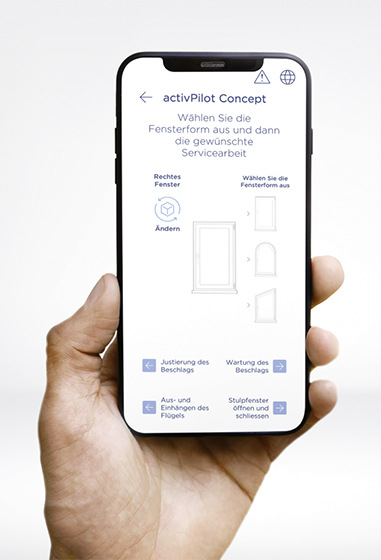 Winkhaus entwickelte eine App für Fensterprofis, die das Handling in der Praxis erklärt.