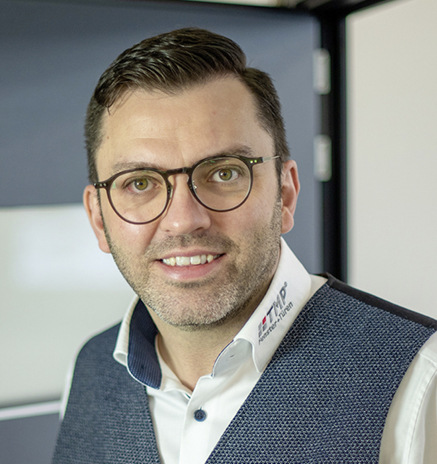 André Leffler, Geschäfts­führender Gesellschafter der TMP ­Fenster + Türen GmbH