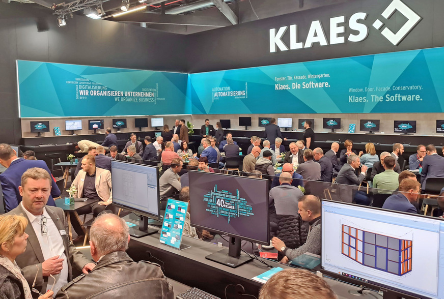 Der Messestand von Klaes war zur gesamten Messezeit stets gut besucht.