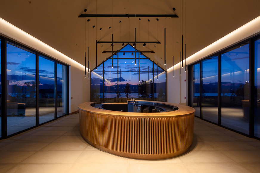 Swisspacer Abstandhaltern wurden auch bei den Fenstern der Cedar Creek Winery verbaut.