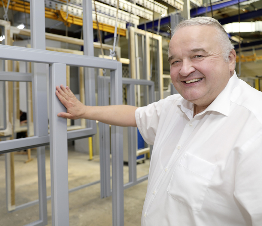 Das Unternehmen Herbert-Fenster wird durch Franz Herbert in dritter Generation geführt.