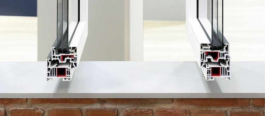 Veka Pure 82 spricht designbewusste Bauherren mit einem Sinn für klare Konturen an.