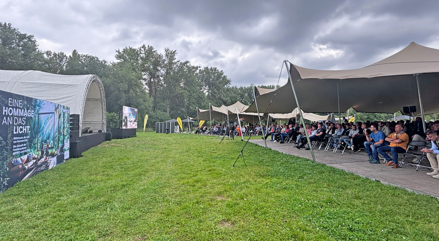 Sommerfest von Weru auf der Nonnenau bei Mainz