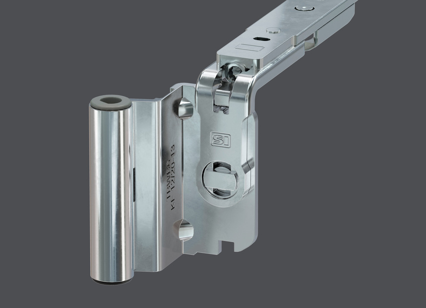 Für eine einfache Verarbeitung der Bandseite TITAN KF 150 kg sorgt das optimierte Winkelband mit seiner intuitiven, schnellen Kopplung.