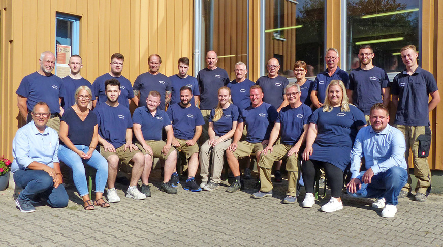 Das ganze Team von Prentzel und Böhnert