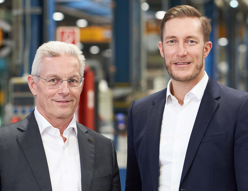 Bisher war Glastech eine Tochtergesellschaft der Lisec Holding. Die Geschäftsführung von Lisec v.l.n.r.: Gottfried Brunbauer (CEO) und Oliver Pichler (CFO).