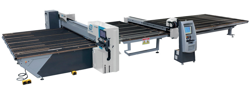 Kombinierte VSG- und Float Zuschnittanlage von Bottero