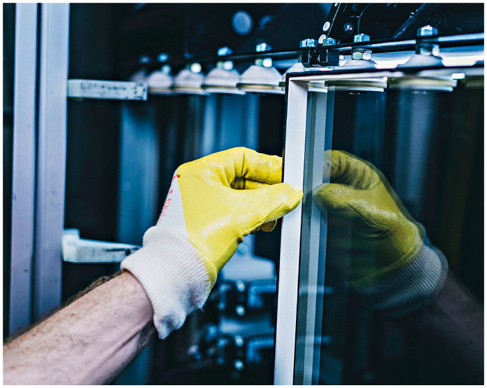 Auch die Abstandhalter von﻿ ­Swisspacer werden am Saint-­Gobain Stand zu sehen sein.