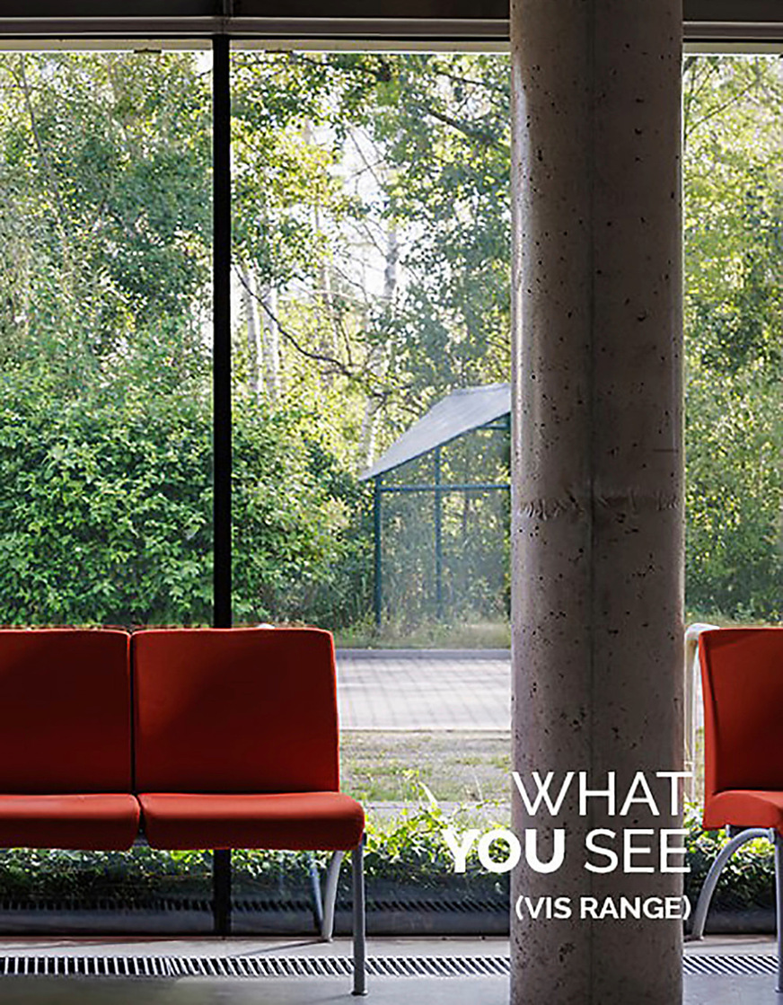 … und so schauen Menschen ungehindert durch die Gläser mit Birdshades Folien.