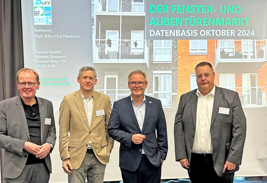 Verbändevertreter zur Studie: Im Überblick v.l.: Jochen Grönegräs (BF), Sven Weihe (pro-K), Frank Lange (VFF), Holger Koch (FVSB).